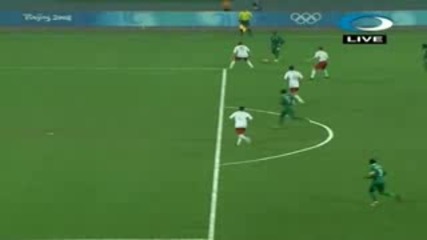 19.08 Нигерия - Белгия 4:1 Олимпийски игри Пекин 2008