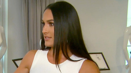 Nikki Bella talks about wedding dresses on "Entertainment Tonight"
