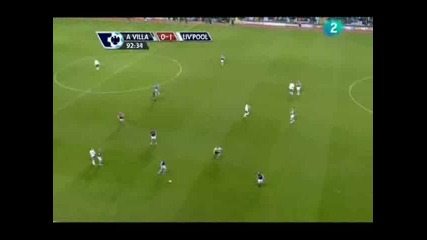 Aston Villa 0:1 Liverpool / Goal Fernando Torres / 