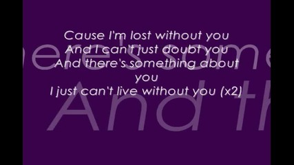 Justin Bieber - Cant Live Without You