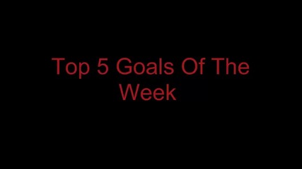 Fifa 13 - Top 5 Goals of The Week #1