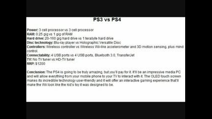 Xbox 720 vs Playstation4