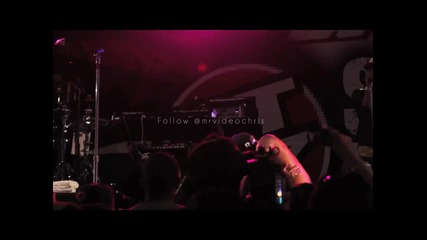 Chris Brown Does Crazy Sex Strokes On Stage To A Female & She Almost Falls Out The Chair At Summerja