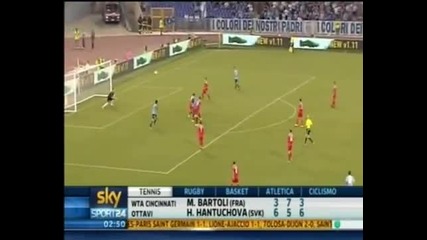 Европа лига. Lazio - Rabotnicki. Акценти от срещата