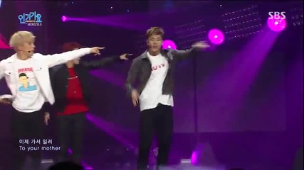 53.1004-3 Monsta X - Rush, Sbs Inkigayo E835 (041015)