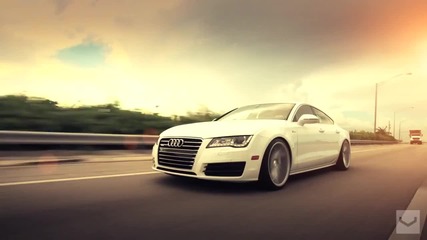 Audi A7 с комплект Vossen Cvt