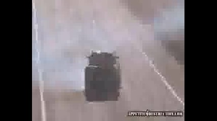 Truck Feeding Donuts To The Poor