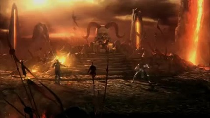 Mortal Kombat 9 - Kratos _ story trailer [hd] Official Trailer Mk9 (2011)