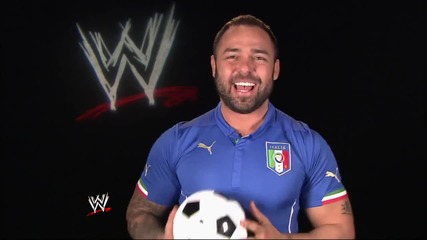 Wwe Superstars and Divas celebrate the upcoming World Cup in Brazil