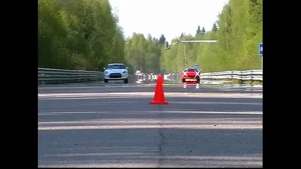 Dragtimes.info Nissan Gtr vs Chevrolet Corvette