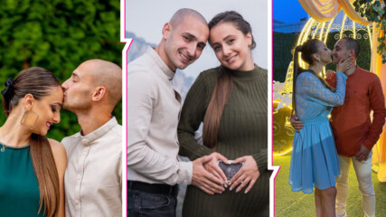 Поля и Митко с уникална фотосесия от бременността! Похвалиха се със снимките онлайн