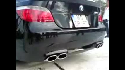 Bmw M5 e60 exhaust sound - Ac Schnitzer 