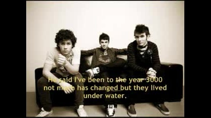 Jonas Brothers - Year 3000 lyrics 