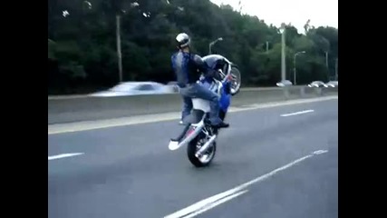 Stand up Wheelie 3 4 Mile