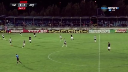 Черно море - Лудогорец 1:3 /първо полувреме/