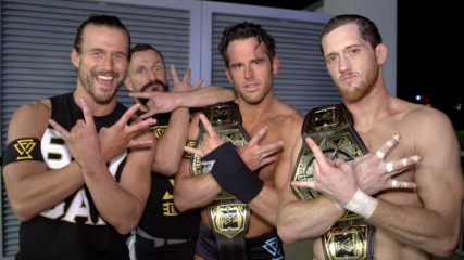 Undisputed ERA credit Heavy Machinery for bringing the fight:  WWE NXT, Dec. 26, 2018