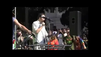 Питър Джоузеф говори на Окупацията Лос Анджелис 2011