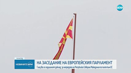 ЕП ще гласува годишния доклад за напредъка на РСМ по пътя към ЕС