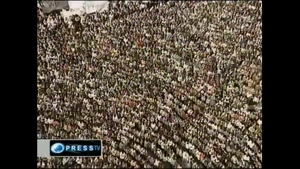 Египет - протести, ислямистите по време на молитва 