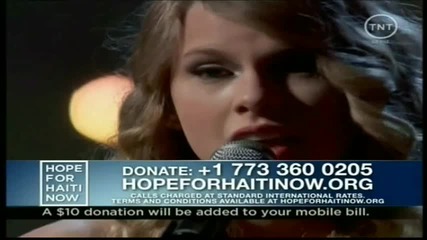 Taylor Swift - Breathless ( Hope For Haiti Now ) 