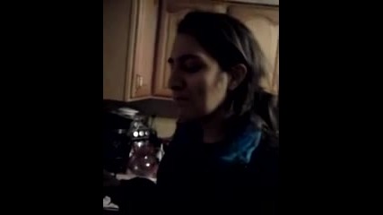 Lena tries the Cinnamon Challenge