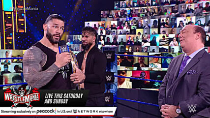 Roman Reigns is out to crush the dreamers at WrestleMania: SmackDown, April 9, 2021