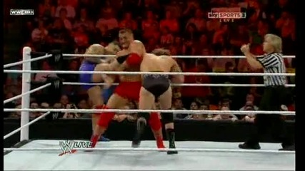 Raw 19.07.10 - Vladimir Kozlov and Santino Marella vs Zack Ryder and William Regal 