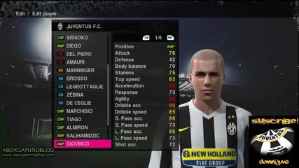 Pes 2010 Лица - Серия А 