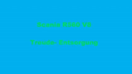 Scania R560 V8 Treude Entsorgung