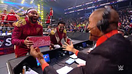 The Street Profits emerge at Survivor Series with the Triple Treat Box from Pizza Hut