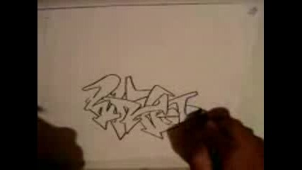 Drawing Graffiti Wildstyle3