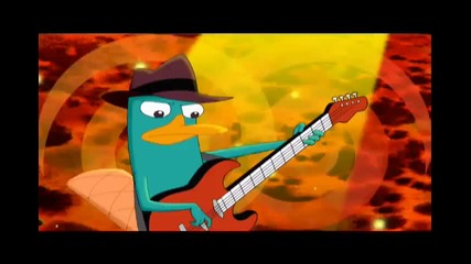 Phineas, Ferb and Slash - Kick It Up A Notch Music