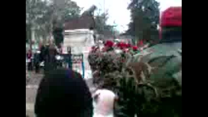 treti mart - voinicite nosqt venci pred mavzoleq