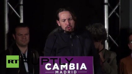 Spain: The two-party system in Spain is over says Podemos' Iglesias