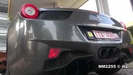 Ferrari 458 italia with Akrapovic Exhaust-lovely sound