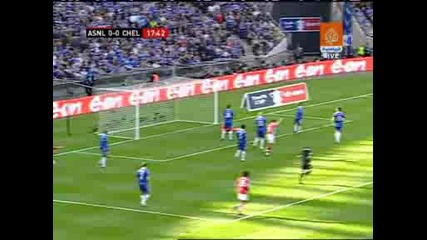Фа Къп Арсенал 1 - 2 Челси Уолкът Гол *hq*