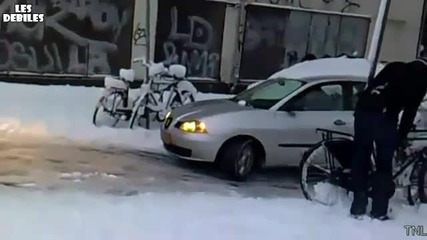Компилация Зимни Провали (хахаха)