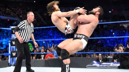 AJ Styles & Daniel Bryan vs. Rusev & Aiden English: SmackDown LIVE, 17 April, 2018