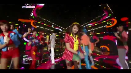 T-ara - Roly Poly ~ Music Bank (08.07.11)
