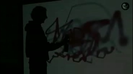 Virtual Graffiti With Wii Spray