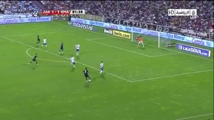 Real Zaragoza vs Real Madrid 1 - 2 Hd 