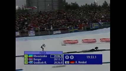 Биатлон 2008 Спринт Жени