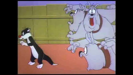 Tweety And Sylvester - Dog Pounded
