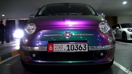 Crazy Flip Colour Fiat 500
