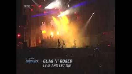 New Guns N Roses - Live And Let Die