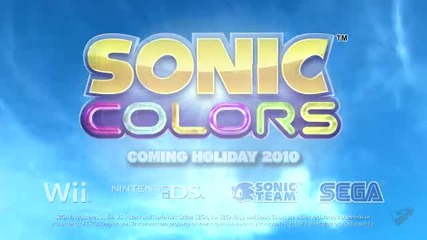 E3 2010: Sonic Colors - Debut Teaser Trailer 