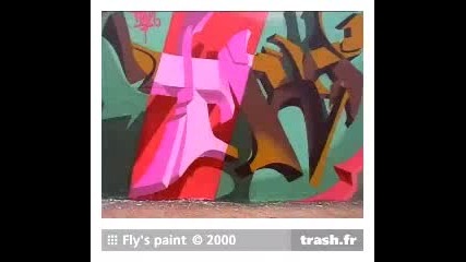 рисуване на графити - Trash 3d Graffiti