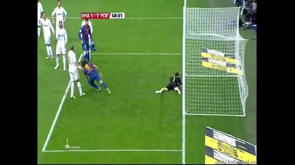 Реал ( Мадрид ) 1:1 Барселона - Гол на Пуйол 18.01.12