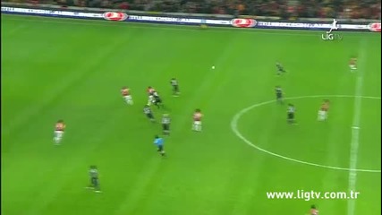 Galatasaray 3 - 2 Besiktas (genis Ozet) 26.02.2012