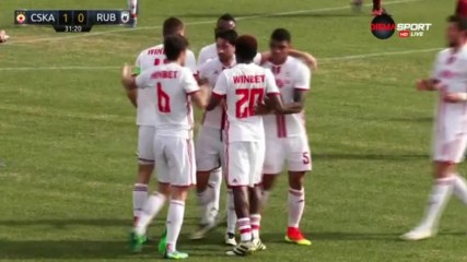 Руй Педро порази вратата на Рубин с мощна тупалка